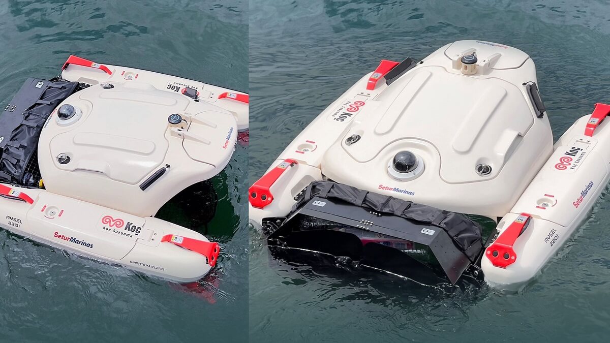  Deniz çöpleri sorununa yerli çözüm